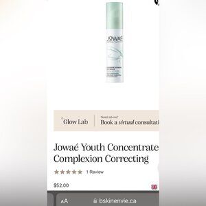 BNIB Jowae youth concentrate complexion correcting